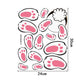 Happy Easter Window Stickers Rabbit Easter Eggs Decorations