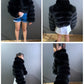 Fashion winter jackets women Warm Coats Natural Faux Fur Coat