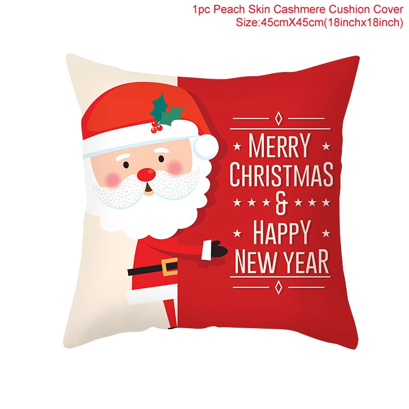 45cm Christmas Cushion Pillow Cover Christmas Decorations
