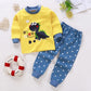 0-2year Baby Girls Boys Clothes Set Winter Christmas Mickey Mouse Set