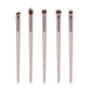 4/10pcs Champagne makeup brushes set for cosmetic foundation