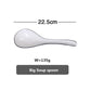 White With Black Edge Dinner Plate Ceramic Kitchen Dishes