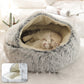 New Style Pet Dog Cat Bed Round Plush Warm Bed House
