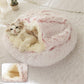New Style Pet Dog Cat Bed Round Plush Warm Bed House