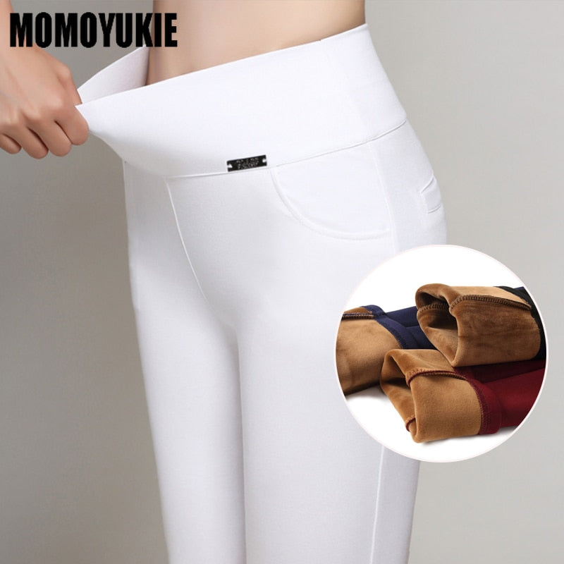 Women Winter Warm Leggings Super-thick High Stretch Lamb Cashmere