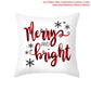 45cm Christmas Cushion Pillow Cover Christmas Decorations