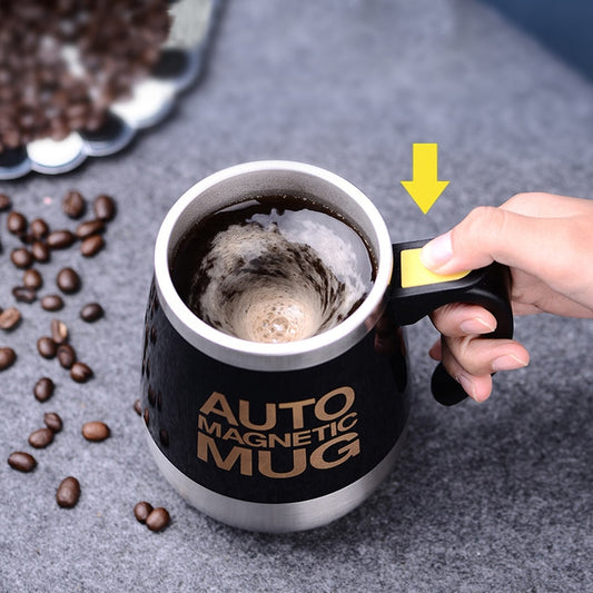 New Automatic Self Stirring Magnetic Mug Creative Stainless Steel Mixer