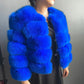 Fashion winter jackets women Warm Coats Natural Faux Fur Coat