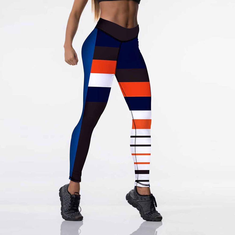 Spandex Sexy High Waist Elasticity Women Digital Printed Leggings