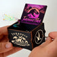 New Wooden Hand Crank Music Box Merry Christmas Music Theme