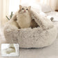 New Style Pet Dog Cat Bed Round Plush Warm Bed House