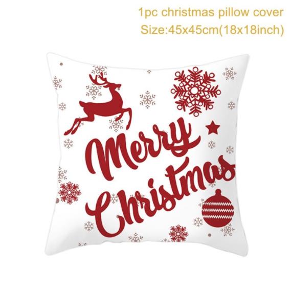 45cm Christmas Cushion Pillow Cover Christmas Decorations