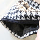 Girls Sets Children Clothing Autumn Winter Plaid Knit Cardigan Sweater
