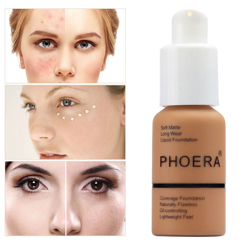 Long Lasting Brighten Liquid Foundation Concealer