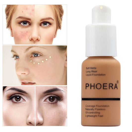 Long Lasting Brighten Liquid Foundation Concealer