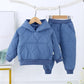 2020 Autumn Winter Suit for Girls Boys Hooded Coat Set