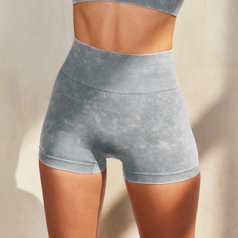 Women Seamless Sports Bra Long Sleeve Crop Top Set