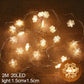 Snowflake LED Light Christmas Decorations For Home Hanging Garland