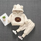 2020 Autumn Winter Suit for Girls Boys Hooded Coat Set