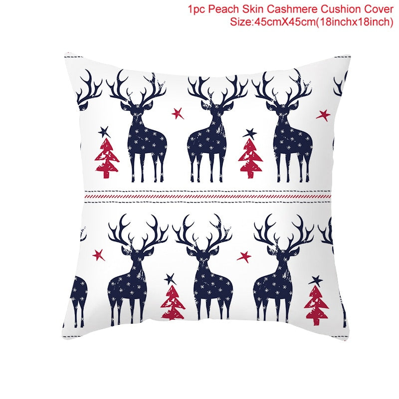 45cm Christmas Cushion Pillow Cover Christmas Decorations
