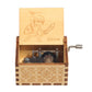 New Wooden Hand Crank Music Box Merry Christmas Music Theme