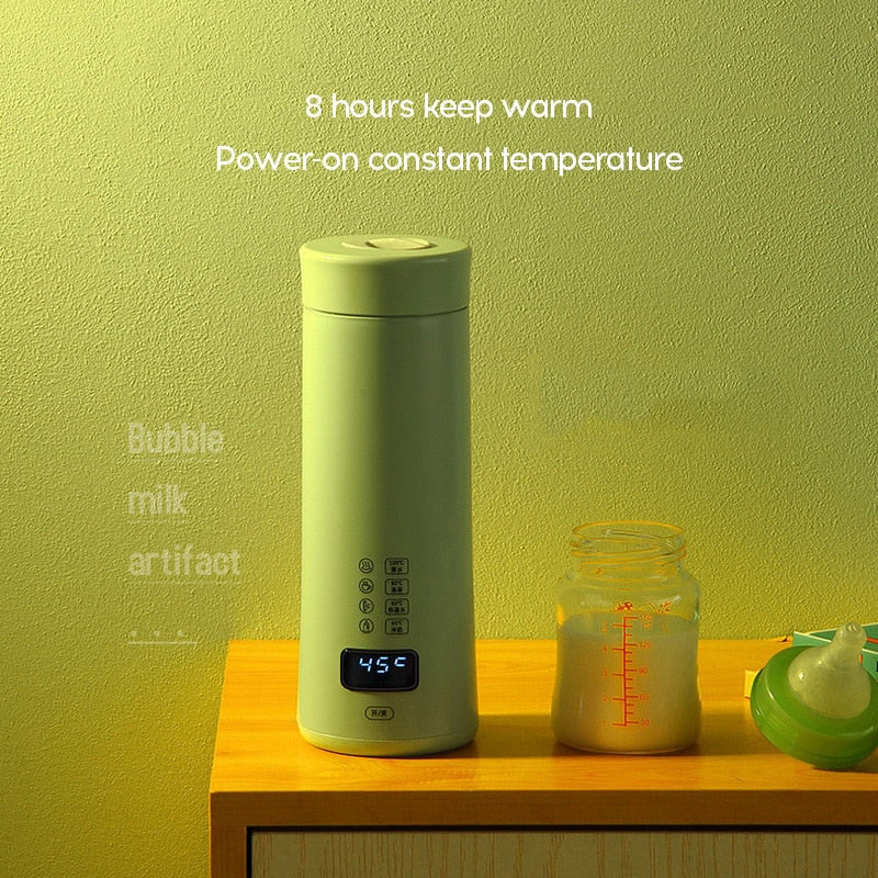 450ml Portable Electric Kettles With Smart Temperature Control Cup