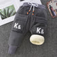 New Baby Boys Clothing Warm Cashmere Jeans Pants