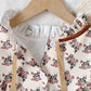 Autumn Baby Girls Dress Children Flower Clothes Long Sleeve Retro