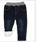 New Baby Boys Clothing Warm Cashmere Jeans Pants