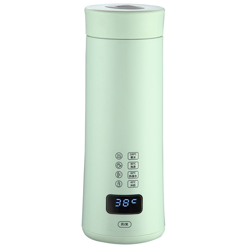 450ml Portable Electric Kettles With Smart Temperature Control Cup