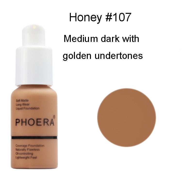 Long Lasting Brighten Liquid Foundation Concealer
