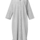 Fashion Cotton Linen Striped Cardigan Loose Large Casual