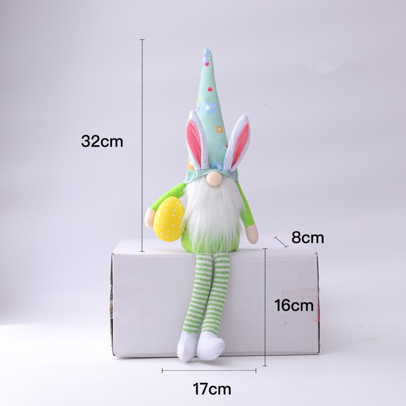 New Easter Faceless Gnome Spring Hanging Bunny Kids Gifts Decor 2023