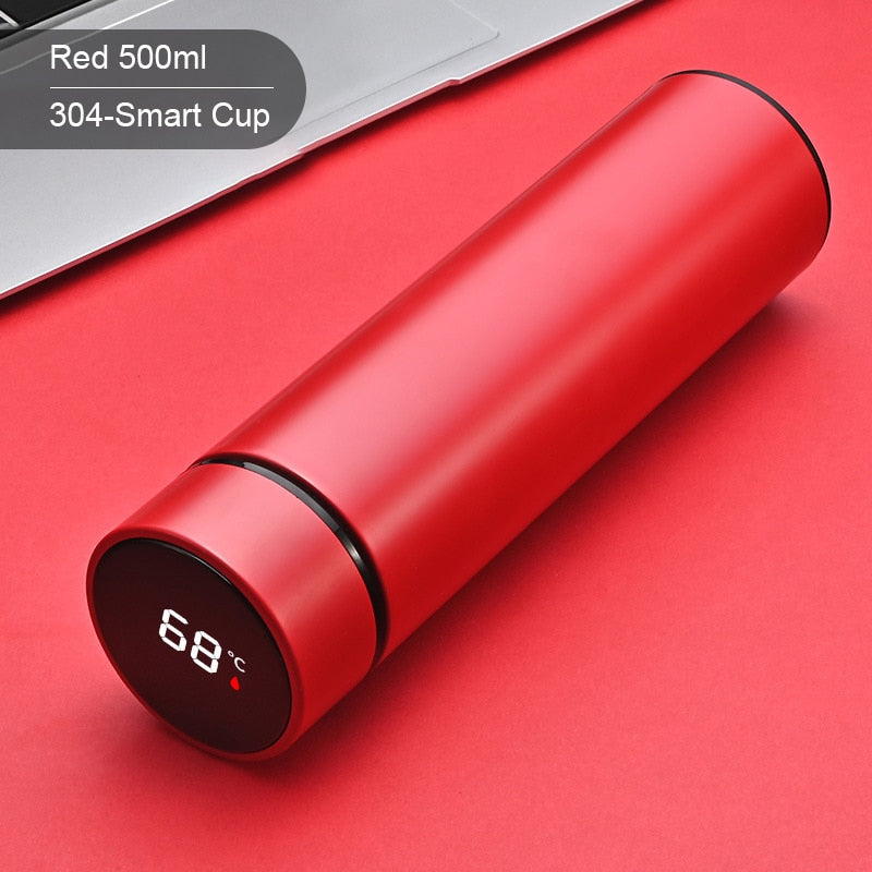 Intelligent Stainless Steel Thermos Temperature Display Smart