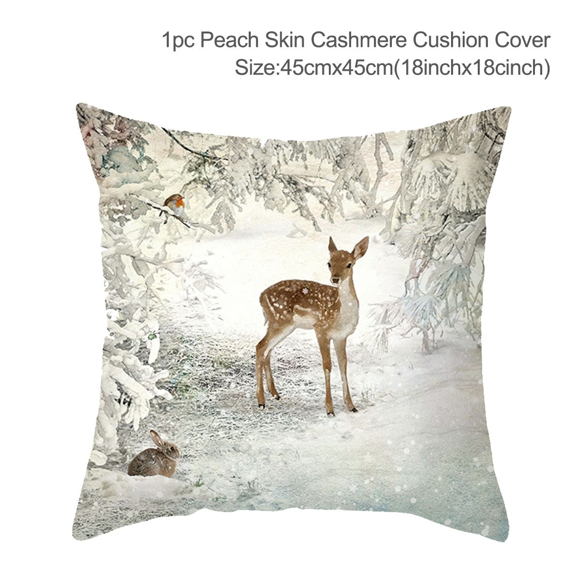 45cm Christmas Cushion Pillow Cover Christmas Decorations