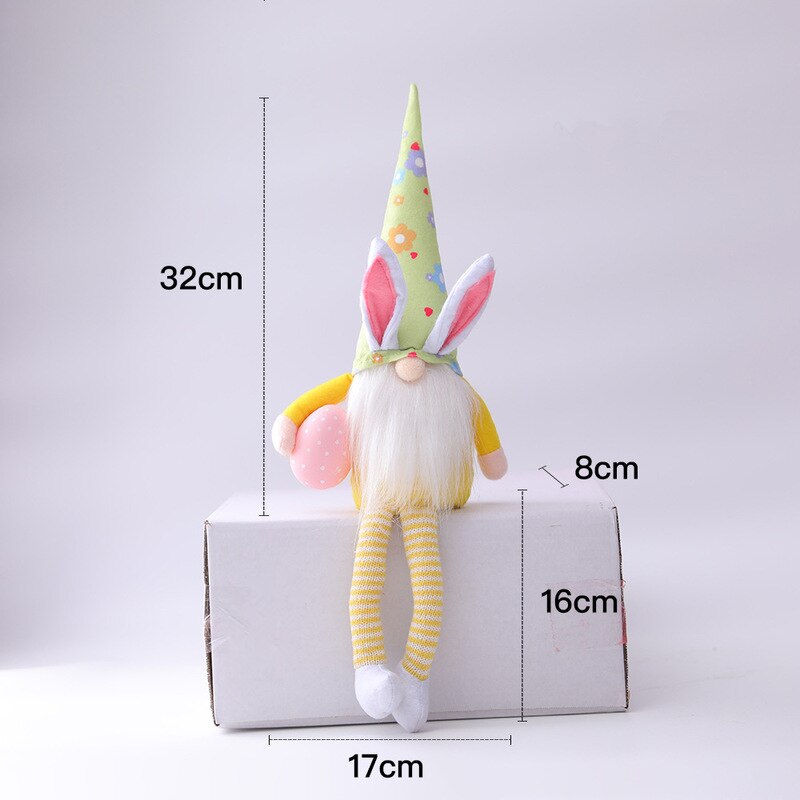 New Easter Faceless Gnome Spring Hanging Bunny Kids Gifts Decor 2023