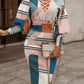 Women's Spring, Autumn and Winter Slim Fit Long Sleeve Dress