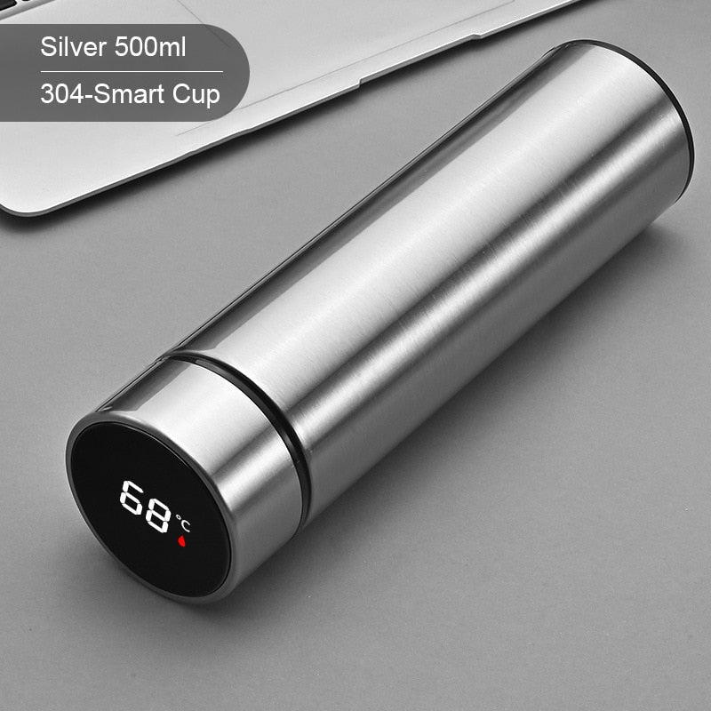 Intelligent Stainless Steel Thermos Temperature Display Smart