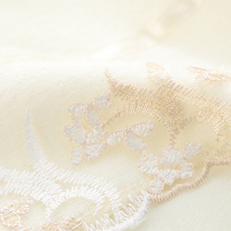 Microfiber Towel Set Luxury Lace Embroidered Bath Towel Gift Set