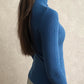 Women Turtleneck Sweaters Casual Soft Cashmere Pullovers Elastic