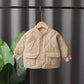 Winter Autumn Baby Girls Boys Full Sleeve Velvet Coat Clothing