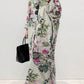 Fashion Cotton Linen Striped Cardigan Loose Large Casual
