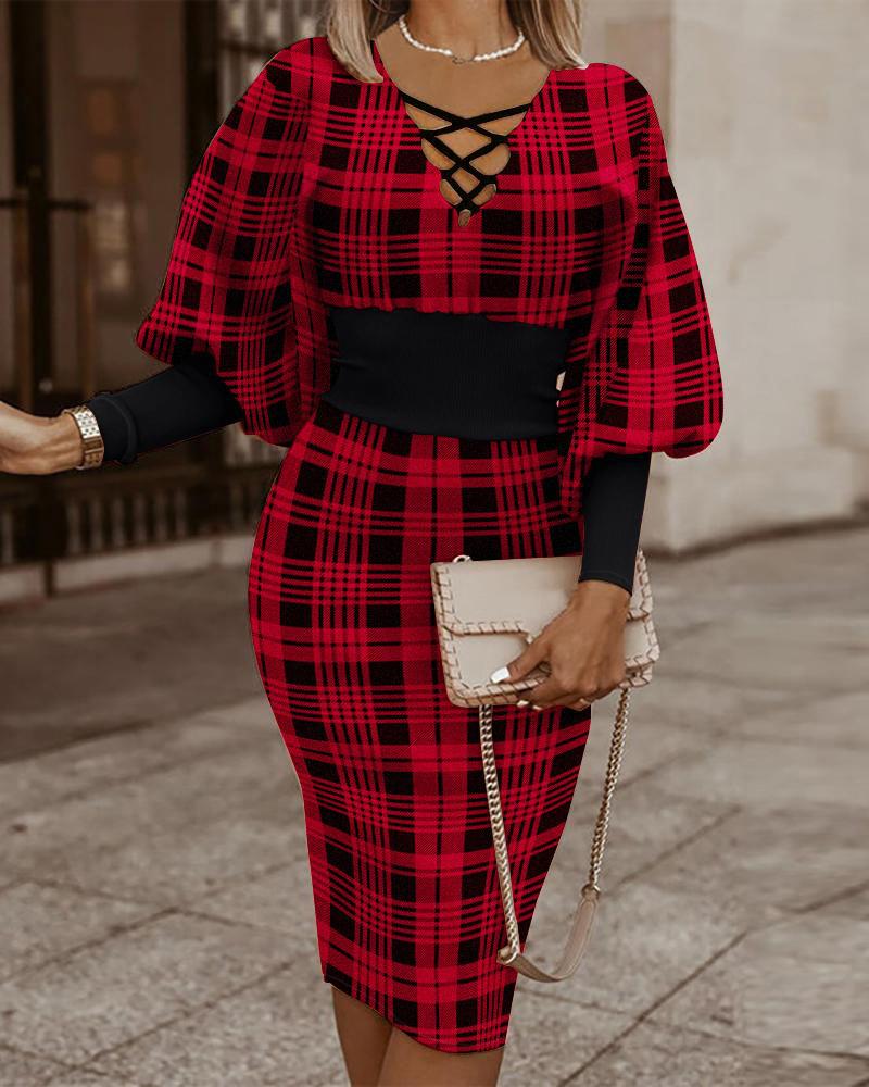 Women's Spring, Autumn and Winter Slim Fit Long Sleeve Dress
