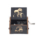 New Wooden Hand Crank Music Box Merry Christmas Music Theme