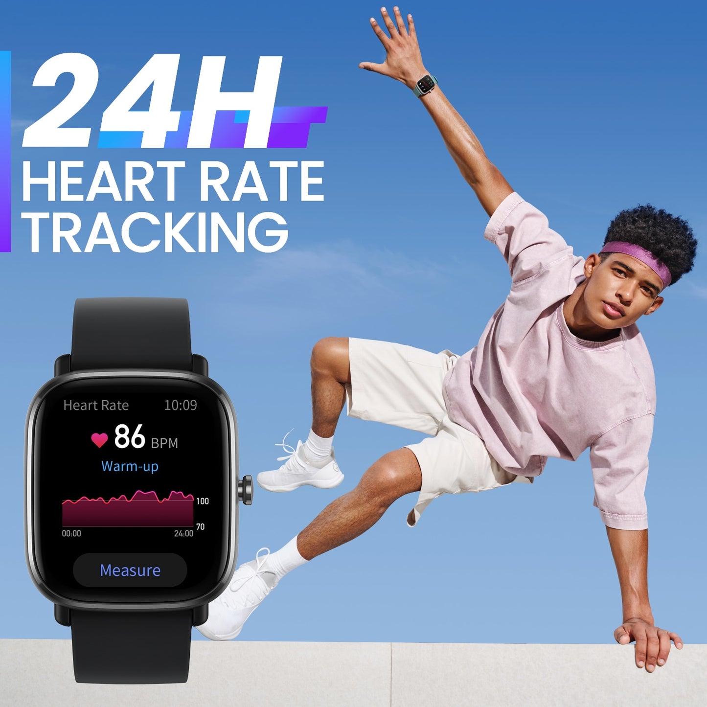 [New Version] Amazfit GTS 2 mini Smart Watch 68+Sports Modes Sleep Monitoring