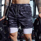 Sport Shorts Men Sportswear Double-deck Running Shorts 2 In 1 Bottoms