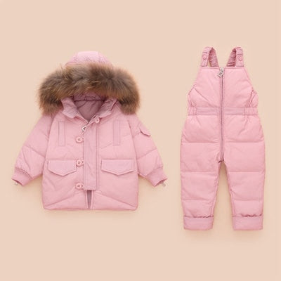 Winter Clothing Set Baby Boy Girl Clothes Warm Jacket Coat