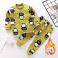 New Kids Boys Thicken T-Shirt Tops Pajama Sets Cartoon