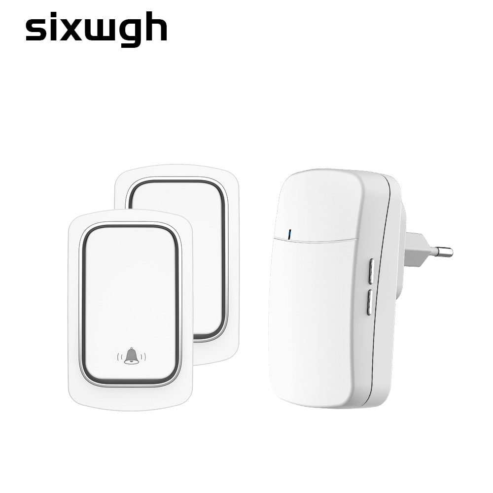Wireless Doorbell No Battery required Waterproof Self-Powered Door bell