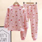 New Kids Boys Thicken T-Shirt Tops Pajama Sets Cartoon